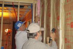 Insulating the kitchen end