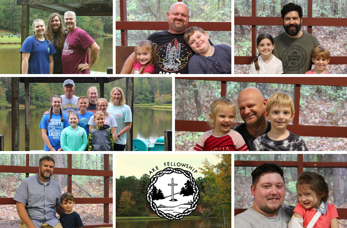 7 dads brought their family and/or extended family to Dads & Kids Weekend.